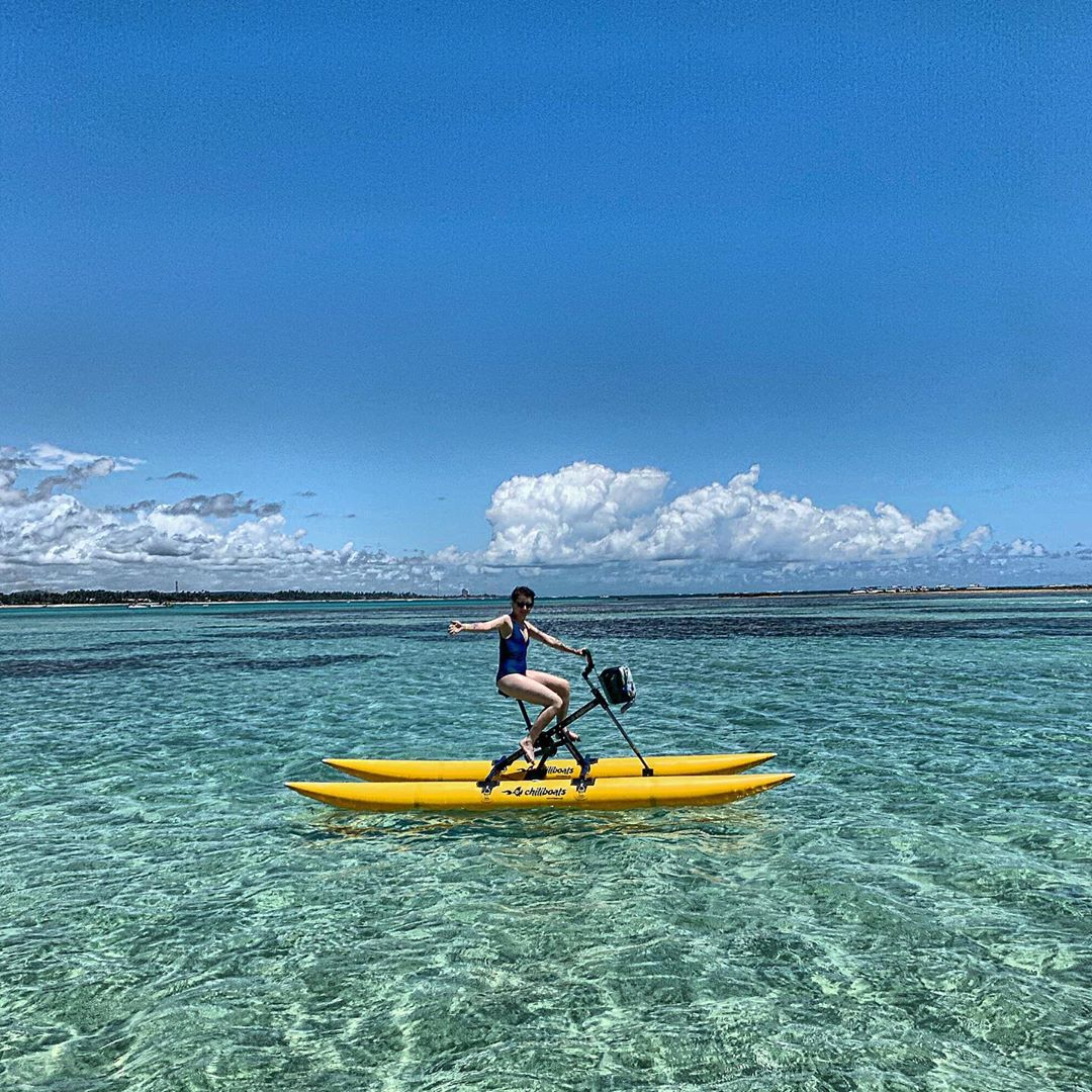 recumbent water bike