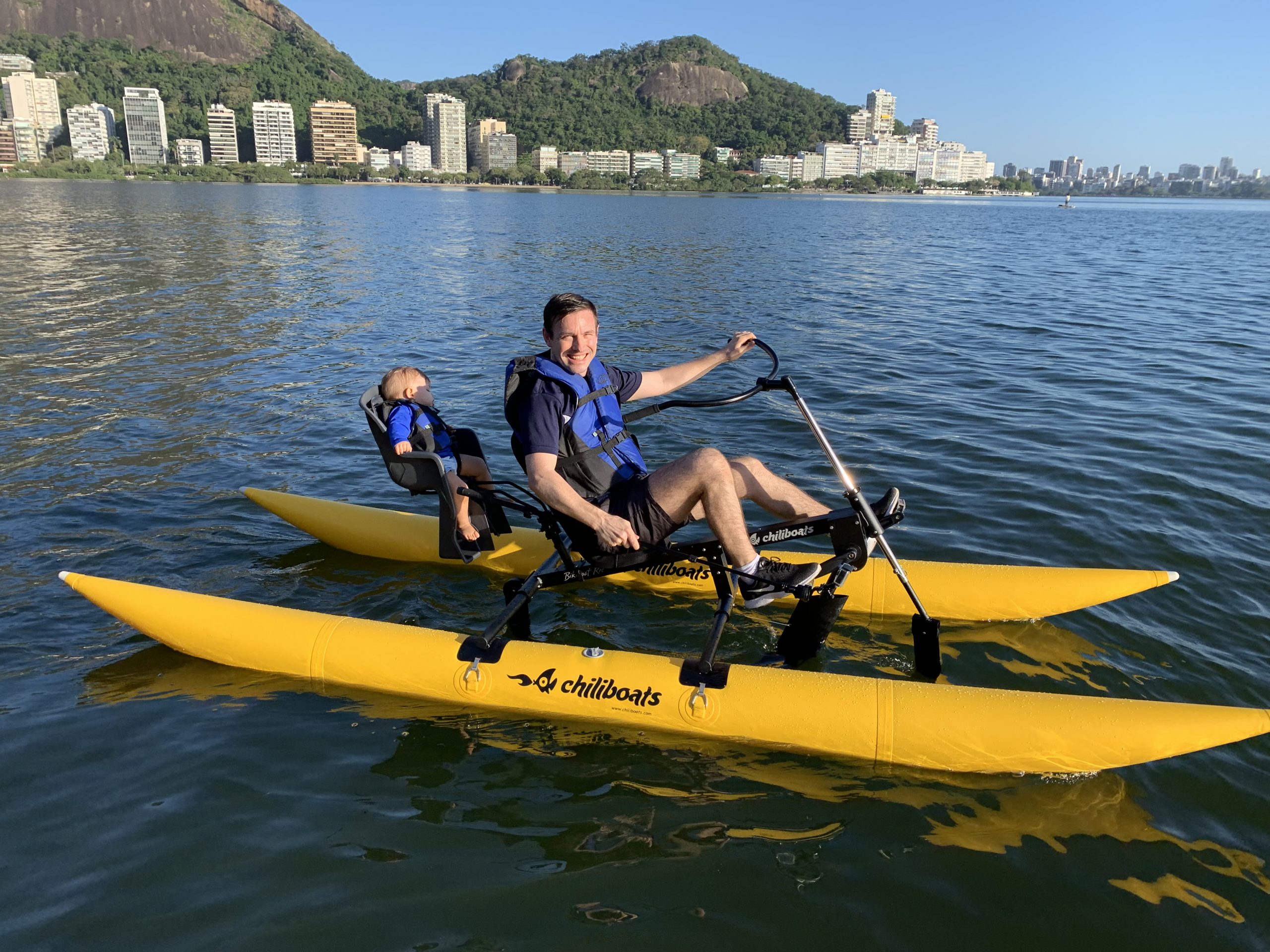 tandem water bike