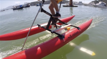 hydrofoil bicycle