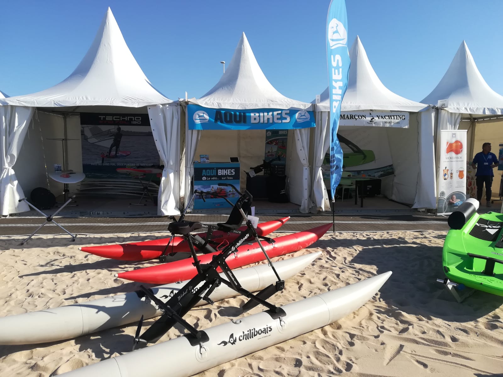 Chiliboats Waterbikes at Le Grand Pavois Boat Show Chiliboats Waterbikes at Le Grand Pavois Boat Show